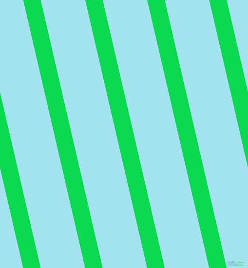 103 degree angle lines stripes, 35 pixel line width, 89 pixel line spacing, Malachite and Blizzard Blue stripes and lines seamless tileable