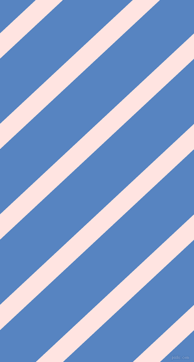 43 degree angle lines stripes, 37 pixel line width, 95 pixel line spacing, Misty Rose and Havelock Blue stripes and lines seamless tileable