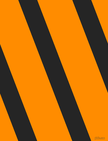 111 degree angle lines stripes, 62 pixel line width, 115 pixel line spacing, Nero and Dark Orange stripes and lines seamless tileable