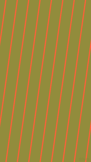 82 degree angle lines stripes, 4 pixel line width, 35 pixel line spacing, Outrageous Orange and Highball stripes and lines seamless tileable