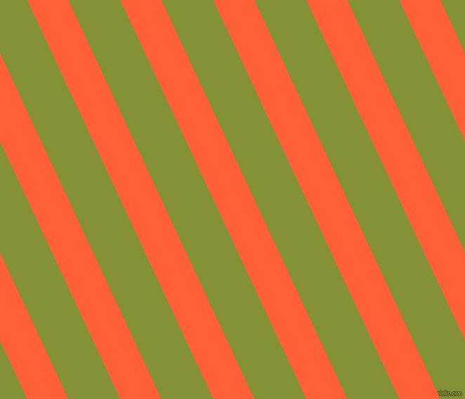 115 degree angle lines stripes, 53 pixel line width, 67 pixel line spacing, Outrageous Orange and Wasabi stripes and lines seamless tileable