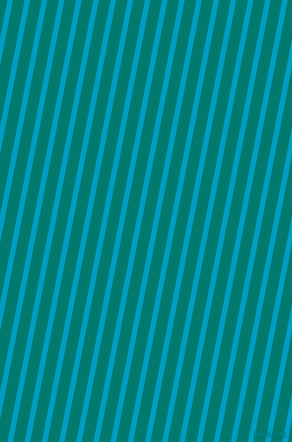 79 degree angle lines stripes, 6 pixel line width, 13 pixel line spacing, Pacific Blue and Pine Green stripes and lines seamless tileable