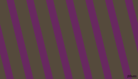 104 degree angle lines stripes, 28 pixel line width, 47 pixel line spacing, Palatinate Purple and Metallic Bronze stripes and lines seamless tileable