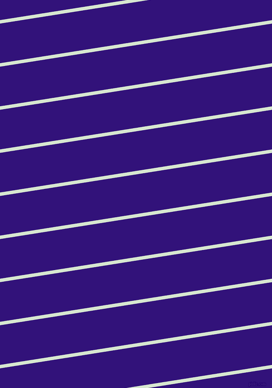 9 degree angle lines stripes, 7 pixel line width, 80 pixel line spacing, Peppermint and Persian Indigo stripes and lines seamless tileable