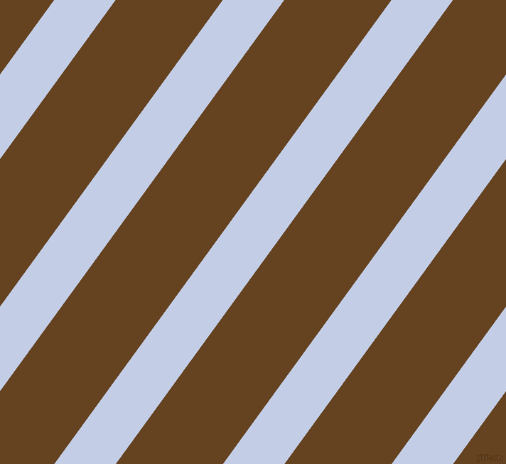 54 degree angle lines stripes, 70 pixel line width, 122 pixel line spacing, Periwinkle and Dark Brown stripes and lines seamless tileable