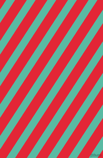 57 degree angle lines stripes, 24 pixel line width, 32 pixel line spacing, Puerto Rico and Alizarin stripes and lines seamless tileable