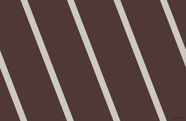 111 degree angle lines stripes, 21 pixel line width, 123 pixel line spacing, Quill Grey and Cocoa Bean stripes and lines seamless tileable