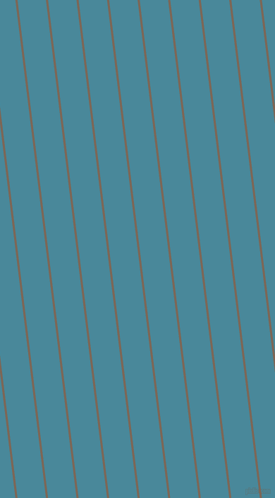 97 degree angle lines stripes, 3 pixel line width, 40 pixel line spacing, Roman Coffee and Hippie Blue stripes and lines seamless tileable