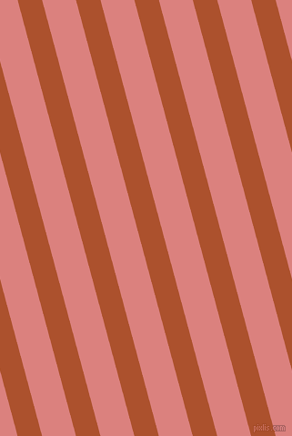 105 degree angle lines stripes, 26 pixel line width, 36 pixel line spacing, Rose Of Sharon and Sea Pink stripes and lines seamless tileable