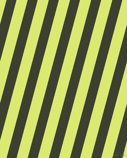 75 degree angle lines stripes, 33 pixel line width, 37 pixel line spacing, Scrub and Mindaro stripes and lines seamless tileable