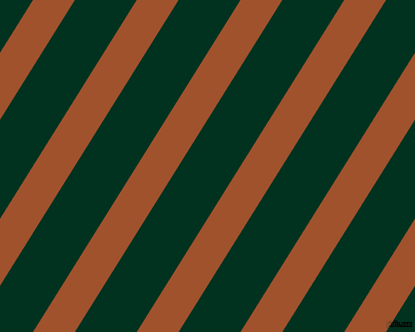 58 degree angle lines stripes, 50 pixel line width, 74 pixel line spacing, Sienna and Dark Green stripes and lines seamless tileable