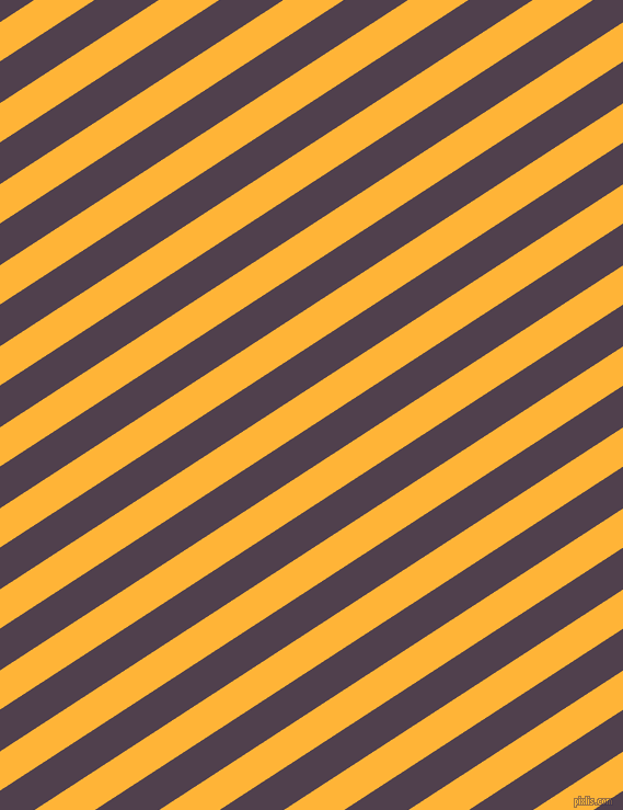 33 degree angle lines stripes, 30 pixel line width, 32 pixel line spacing, Supernova and Purple Taupe stripes and lines seamless tileable