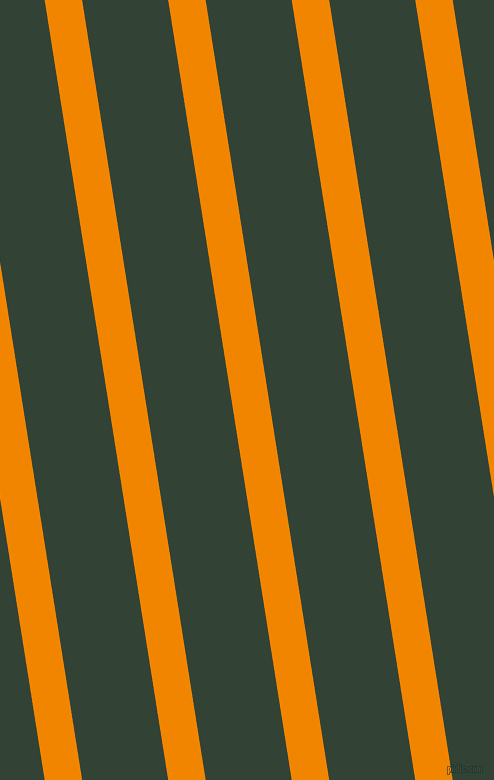 99 degree angle lines stripes, 37 pixel line width, 85 pixel line spacing, Tangerine and Timber Green stripes and lines seamless tileable