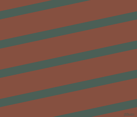 12 degree angle lines stripes, 28 pixel line width, 72 pixel line spacing, Viridian Green and Ironstone stripes and lines seamless tileable