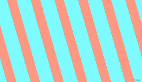 106 degree angle lines stripes, 36 pixel line width, 55 pixel line spacing, Vivid Tangerine and Electric Blue stripes and lines seamless tileable