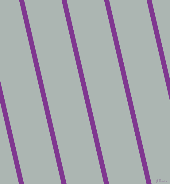 103 degree angle lines stripes, 16 pixel line width, 119 pixel line spacing, Vivid Violet and Periglacial Blue stripes and lines seamless tileable