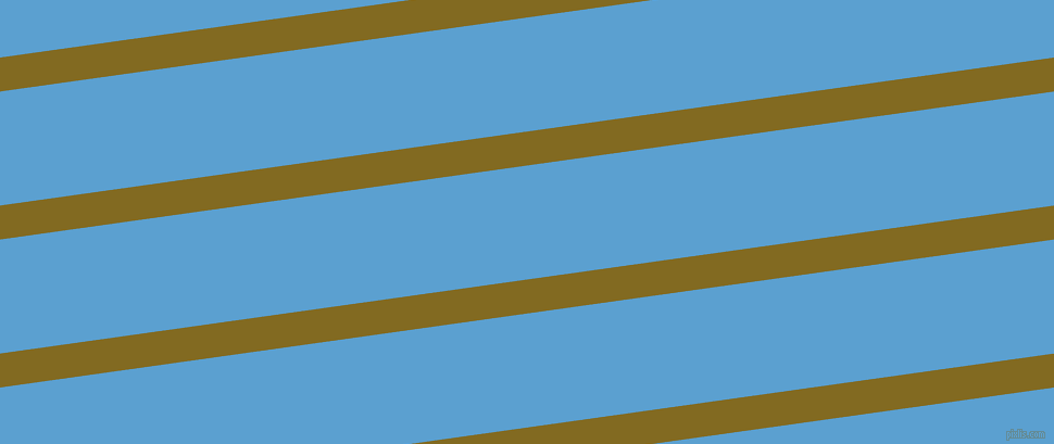 8 degree angle lines stripes, 31 pixel line width, 104 pixel line spacing, Yukon Gold and Picton Blue stripes and lines seamless tileable