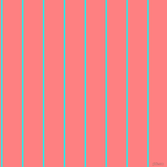 vertical lines stripes, 4 pixel line width, 64 pixel line spacing, Aqua and Salmon vertical lines and stripes seamless tileable