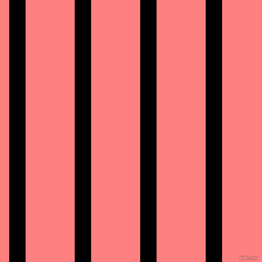 vertical lines stripes, 32 pixel line width, 96 pixel line spacing, Black and Salmon vertical lines and stripes seamless tileable