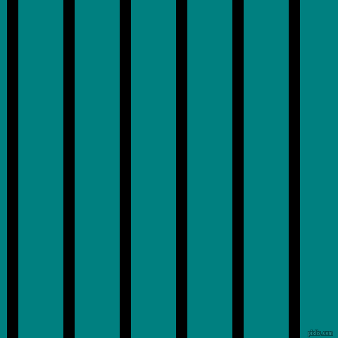 vertical lines stripes, 16 pixel line width, 64 pixel line spacing, Black and Teal vertical lines and stripes seamless tileable