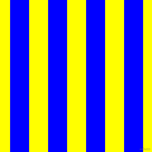 vertical lines stripes, 64 pixel line width, 64 pixel line spacing, Blue and Yellow vertical lines and stripes seamless tileable