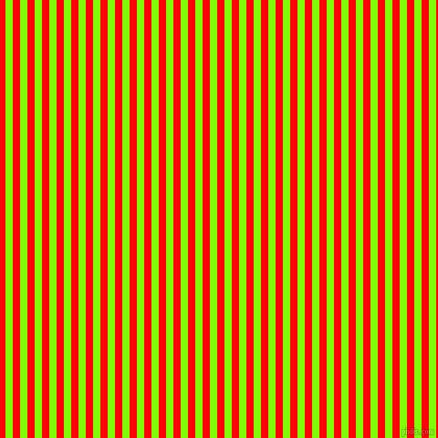 vertical lines stripes, 8 pixel line width, 8 pixel line spacing, Chartreuse and Red vertical lines and stripes seamless tileable