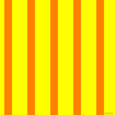 vertical lines stripes, 32 pixel line width, 64 pixel line spacing, Dark Orange and Yellow vertical lines and stripes seamless tileable