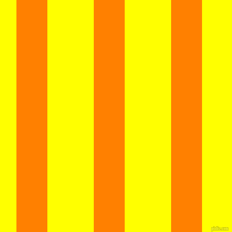 vertical lines stripes, 64 pixel line width, 96 pixel line spacing, Dark Orange and Yellow vertical lines and stripes seamless tileable
