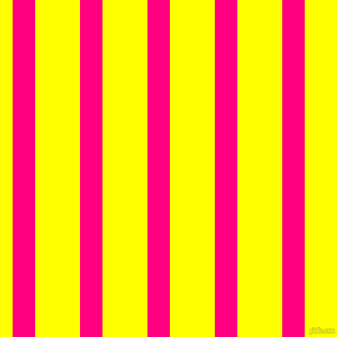 vertical lines stripes, 32 pixel line width, 64 pixel line spacing, Deep Pink and Yellow vertical lines and stripes seamless tileable