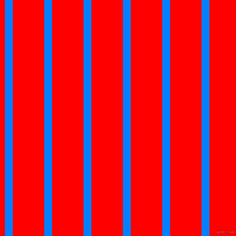 vertical lines stripes, 16 pixel line width, 64 pixel line spacing, Dodger Blue and Red vertical lines and stripes seamless tileable
