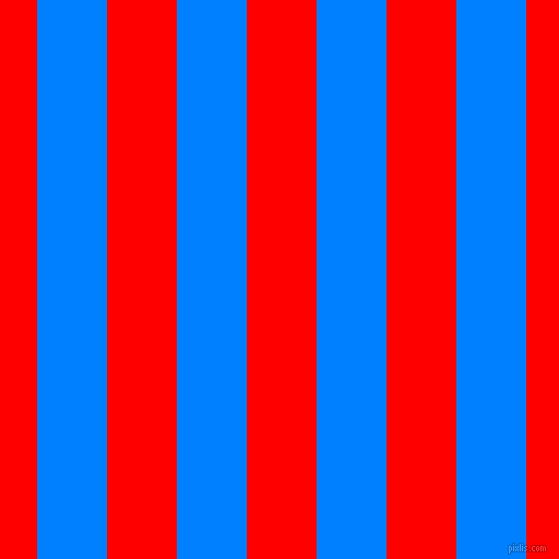 vertical lines stripes, 64 pixel line width, 64 pixel line spacing, Dodger Blue and Red vertical lines and stripes seamless tileable