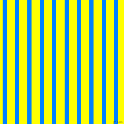 vertical lines stripes, 16 pixel line width, 32 pixel line spacing, Dodger Blue and Yellow vertical lines and stripes seamless tileable
