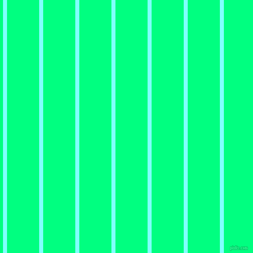 vertical lines stripes, 8 pixel line width, 64 pixel line spacing, Electric Blue and Spring Green vertical lines and stripes seamless tileable