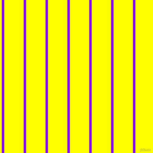 vertical lines stripes, 8 pixel line width, 64 pixel line spacing, Electric Indigo and Yellow vertical lines and stripes seamless tileable