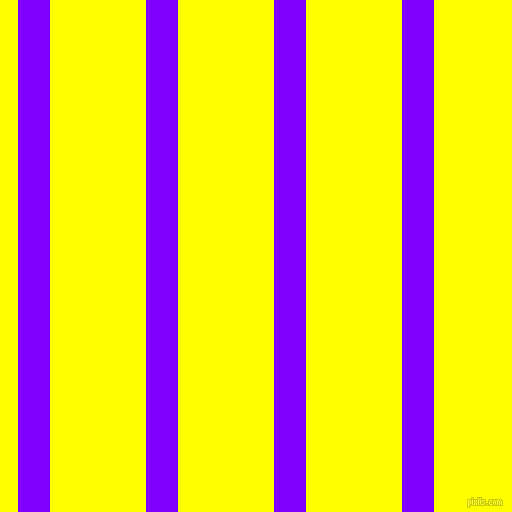 vertical lines stripes, 32 pixel line width, 96 pixel line spacing, Electric Indigo and Yellow vertical lines and stripes seamless tileable