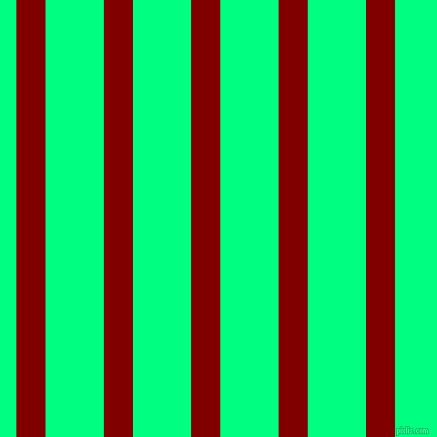 vertical lines stripes, 32 pixel line width, 64 pixel line spacing, Maroon and Spring Green vertical lines and stripes seamless tileable