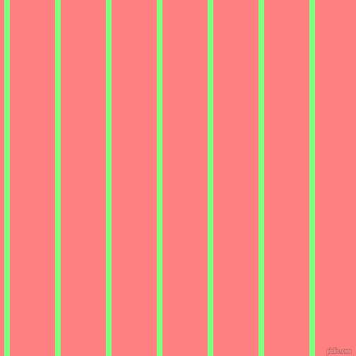 vertical lines stripes, 8 pixel line width, 64 pixel line spacing, Mint Green and Salmon vertical lines and stripes seamless tileable