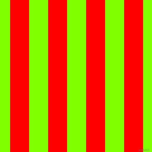 vertical lines stripes, 64 pixel line width, 64 pixel line spacing, Red and Chartreuse vertical lines and stripes seamless tileable