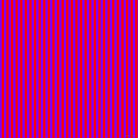 vertical lines stripes, 8 pixel line width, 8 pixel line spacing, Red and Electric Indigo vertical lines and stripes seamless tileable