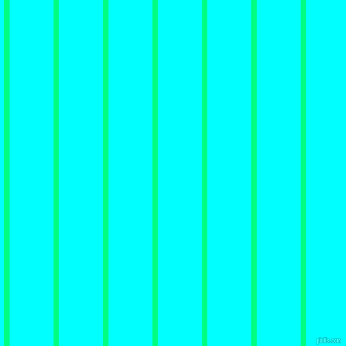 vertical lines stripes, 8 pixel line width, 64 pixel line spacing, Spring Green and Aqua vertical lines and stripes seamless tileable