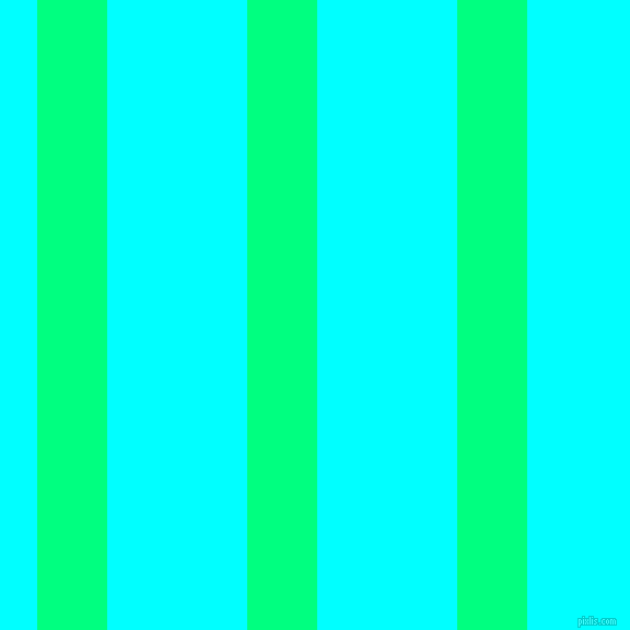 vertical lines stripes, 64 pixel line width, 128 pixel line spacing, Spring Green and Aqua vertical lines and stripes seamless tileable