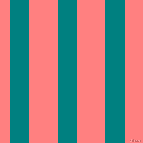 vertical lines stripes, 64 pixel line width, 96 pixel line spacing, Teal and Salmon vertical lines and stripes seamless tileable