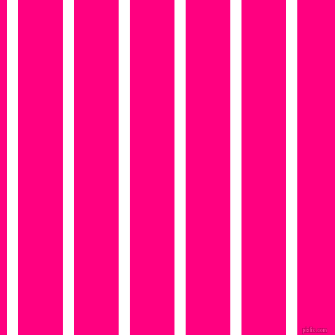 vertical lines stripes, 16 pixel line width, 64 pixel line spacing, White and Deep Pink vertical lines and stripes seamless tileable