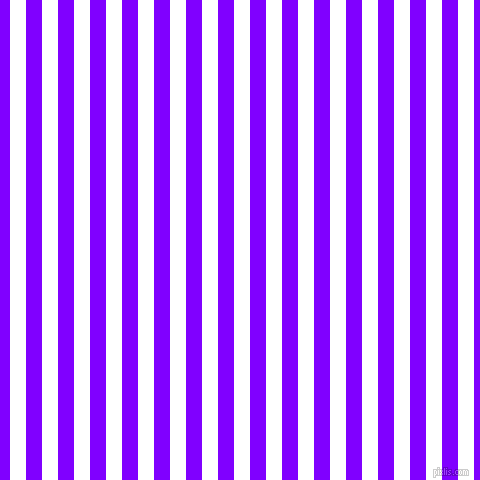 vertical lines stripes, 16 pixel line width, 16 pixel line spacing, White and Electric Indigo vertical lines and stripes seamless tileable