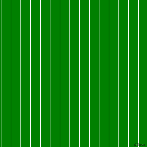 vertical lines stripes, 2 pixel line width, 32 pixel line spacing, White and Green vertical lines and stripes seamless tileable