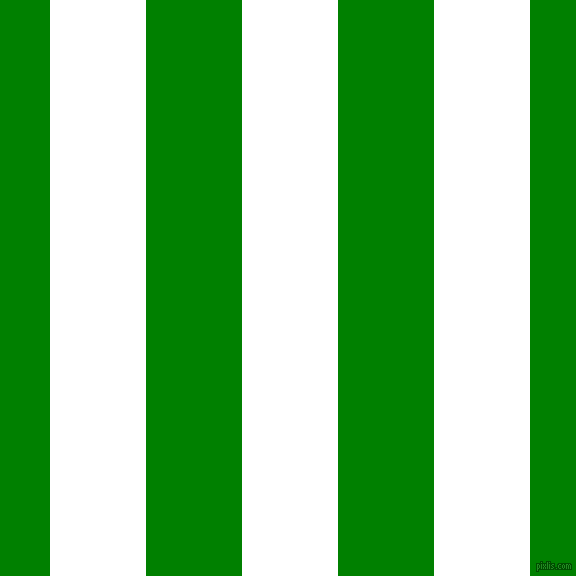 vertical lines stripes, 96 pixel line width, 96 pixel line spacing, White and Green vertical lines and stripes seamless tileable