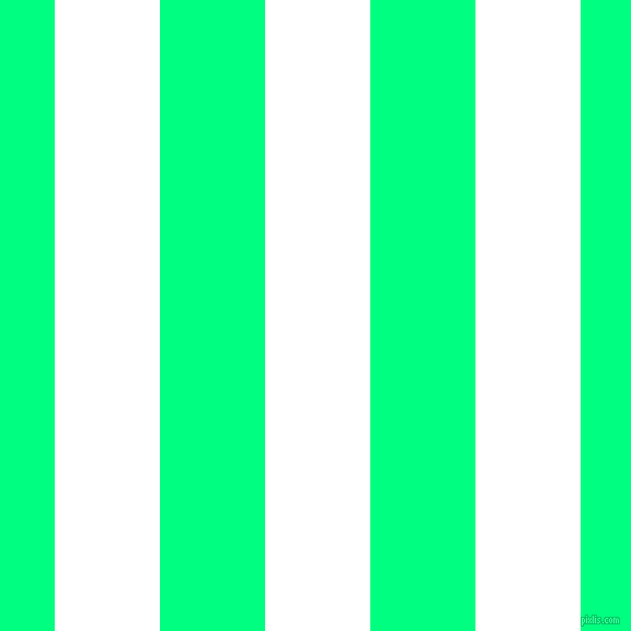 vertical lines stripes, 96 pixel line width, 96 pixel line spacing, White and Spring Green vertical lines and stripes seamless tileable