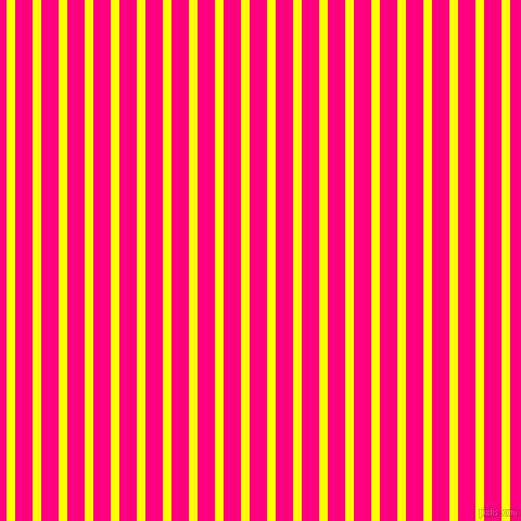 vertical lines stripes, 8 pixel line width, 16 pixel line spacing, Yellow and Deep Pink vertical lines and stripes seamless tileable