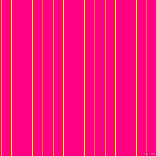vertical lines stripes, 2 pixel line width, 32 pixel line spacing, Yellow and Deep Pink vertical lines and stripes seamless tileable