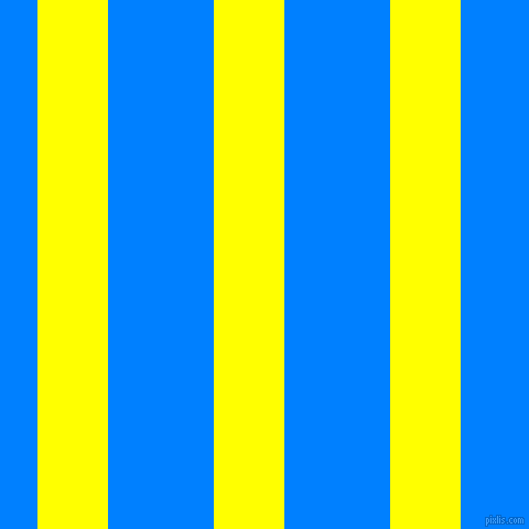 vertical lines stripes, 64 pixel line width, 96 pixel line spacing, Yellow and Dodger Blue vertical lines and stripes seamless tileable